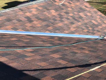 Roofing -Install new shingles
- Rip off and remove all shingles
- Mineral Guard-Residential Roll Roofing Shield, felt paper
-Drip edge
- 