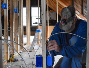 Advantage Electric Third Floor Attic Rough-In