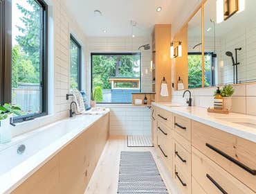 Photos by Vancouver Bath Renovations: Walk-in Showers, Custom Vanities, Tile & Flooring, Bathtub Installation & Full Remodeling