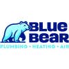 Blue Bear plumbing, Heating & Air logo