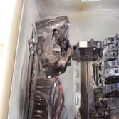 Burnt panel
