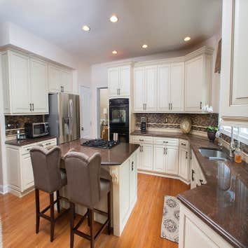 Buttermilk Traditional Kitchen- Refacing