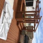 before and after This project is deck on top of the roof that I prepared by sanded all the wood and applying 2 coats of paint