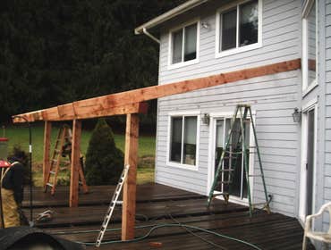 ADDITION - NEW DECK AWNING