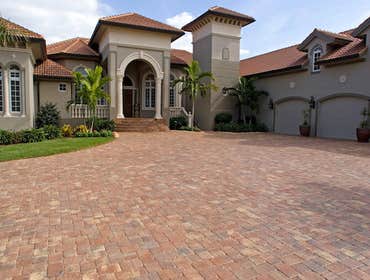 Brick PAver Driveway Brick pavers are a great addition to beautify your home and give it that true Southwest Florida look.
