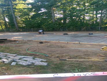 project32 sports court and over the garage addition