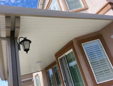 Two tone solid roof