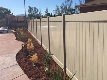 Vinyl Fence