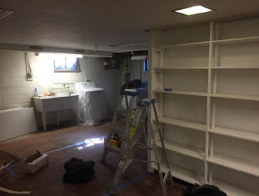 Basement Remodeling Before