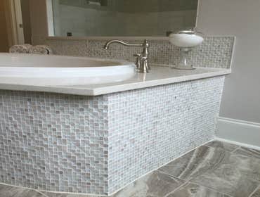 stone mosaic jacuzzy