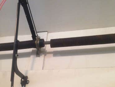 Broken Spring ZS Overhead Door