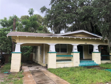 Front Elevation Prior to Renovation