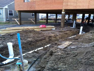 Johnny B's Plumbing & Heating LLC New water & sewers for recently elevated homes in Little egg Harbor, Mystic Island, Tuckerton, Beach Haven and Seasid