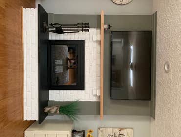 New, Updated Fireplace