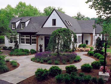 Stone Walkway and Perennials