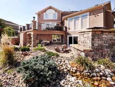 Rear Elevation and Lanai