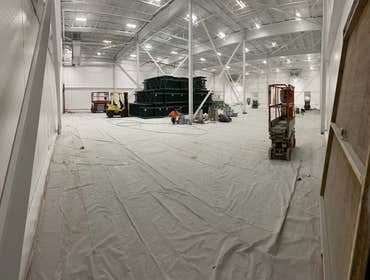 Commercial warehouse painting