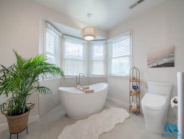 Mary and Glenn 2 bathrooms remodel 2 bathrooms remodel designed and constructed by QA Builders management