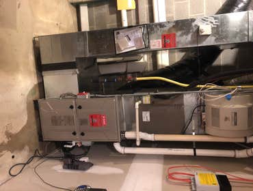 Photos by Stellitano Heating and Air Conditioning, Inc #13 Replacement of a gas furnace