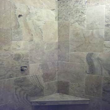AJAX FLOOR CENTER TRAVERTINE SHOWERS,BACKSPLASH,