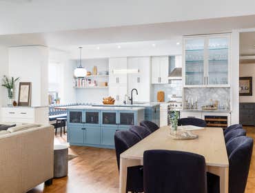 Residential Project @ 223 West 19th St, New York, NY Full renovation of kitchen including partial electrical work, plumbing work, wood flooring, custom
