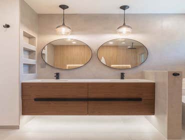 Photos by Wolf Remodeling and Design #1 Master bathroom remodel