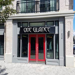 One Glance Salon The business owner wanted a very industrial look to her salon. Bring power to the stylist stations we used EMT power poles and...