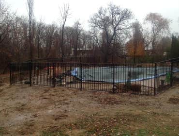 Ornamental Aluminum Pool Fence