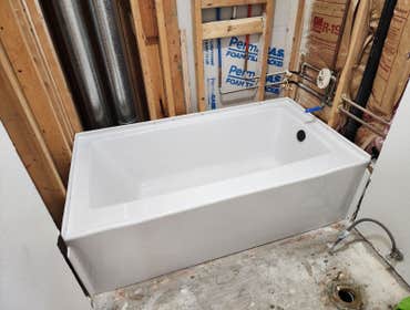 Tub Install