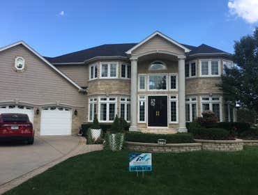Photos by Homestate Construction LLC #1 Over 1k Roof replaced and paid for by Insurance in the city of Naperville. Call now for your free inspection. 6