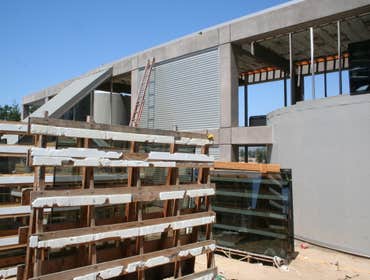 Rush Constructors Inc Project 6,000 sq ft Custom Built Concrete and Glass Home, Rush Constructors, Inc was the General Contractor and the Concrete Cont
