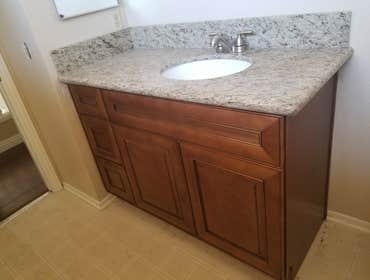 Photos by A&A Flooring Specialist, Inc. Dba One Source Construction #7 Full bath remodel