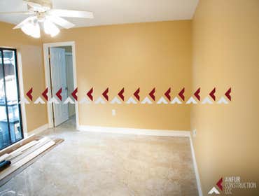Living room renovation