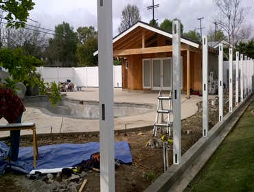 Custom Fencing and Gates in Woodland Hills Our recent project was for a home located on Oakdale Avenue, right in the heart of the Candy Cane Lane neigh