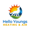 Hello Youngs Heating & Air logo