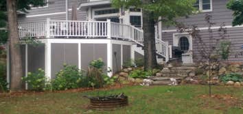 Azek trim & HD vinyl lattice