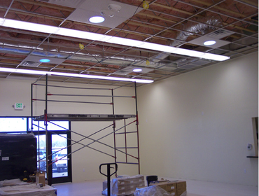A whole interior of a house remodel