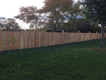 Customized Cedar Fencing
