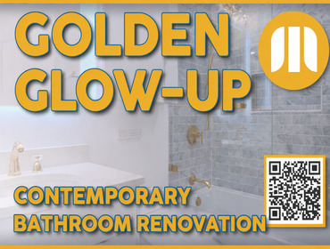 Nazdar's Golden Glow Up Step inside Walk-In Wonder — a contemporary bathroom renovation brought to life from start to finish. This timelapse captures t
