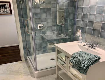 Photos by Redfield Custom Building #10 Remodel both upstairs and downstairs bathrooms.