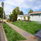 JACK'S NEW FRONT YARD We took out all old Landscaping & Sprinkler's & Installed all new Hardscaping & new
Landscaping !