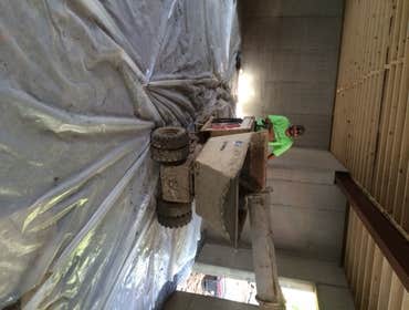Basement floor