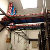 Ladder rack support