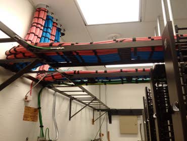 Ladder rack support
