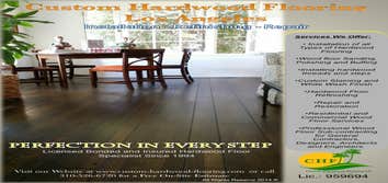 Hardwood floor refinishing