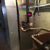 changed old heater and condenser to new equipment