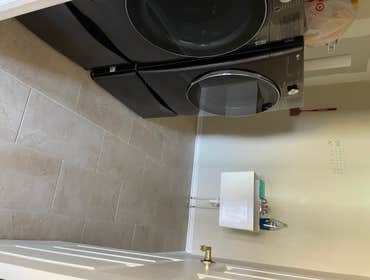 Utility room I tiled off of remodeled kitchen 1