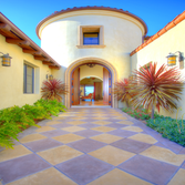 Sentinel Residence This 6500 sf home in the community of Santaluz embodies the Santa Barbara styling and lifestyle. Indoor / outdoor interaction is key