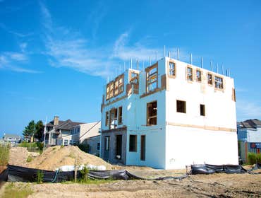 Featured Project Waterfront home on the Jersey Shore Barnegat Bay in Normandy Beach. This is a post-Sandy home built with Insulated Concrete Forms (ICF