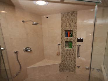 Bathroom remodel with steam unit Complete Bathroom remodel with steam unit